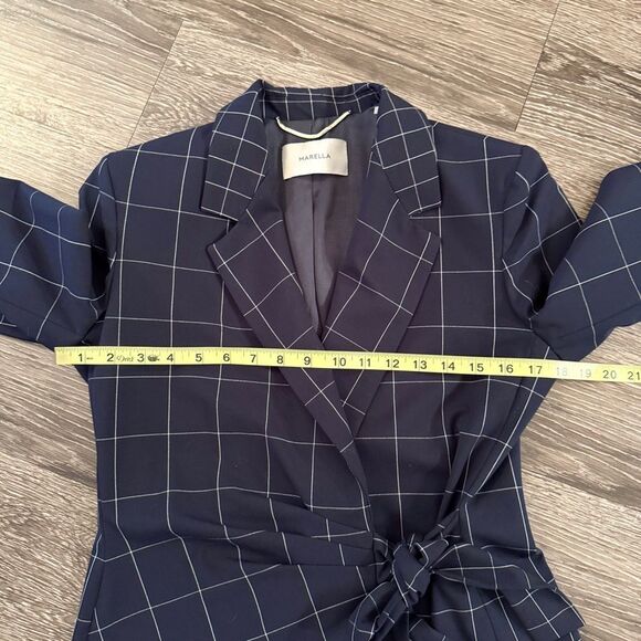 Marella Timeless Grid Blazer Dress - Picture 3 of 6